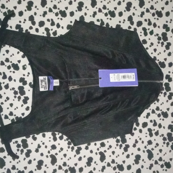 Kahlana Barfied Brown bustier top - Picture 4 of 4